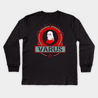 VARUS - LIMITED EDITION Kids Long Sleeve T-Shirt